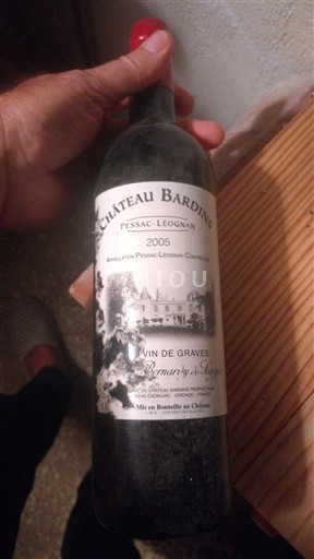 Bordeaux Pessac-Léognan Château Bardins 2005