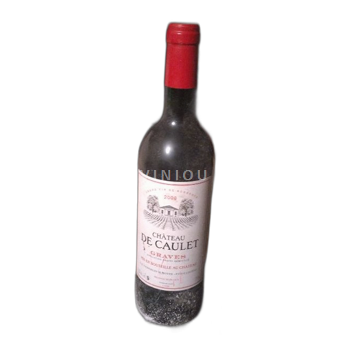 Vin Rouge sec Château Caulet 2008 France Bordeaux Graves AOC