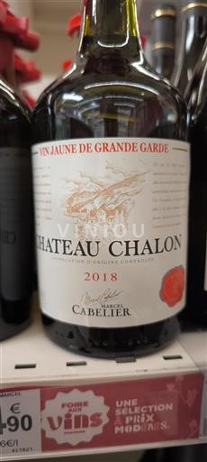 Jura Château-chalon Cabelier 2018