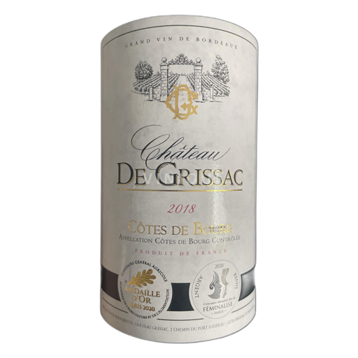 Bordeaux Côtes de Bourg Château De Grissac 2018