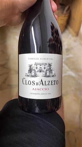 Corse Ajaccio Clos Alzeto 2020