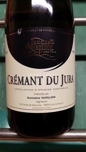 Jura Crémant del Jura Domaine Vapillon Sin añada