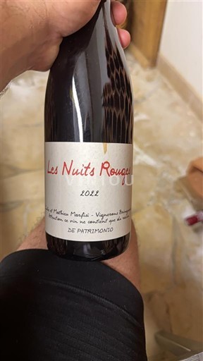 Corsica Patrimonio Clos Alzeto Les Nuits Rouges 2022