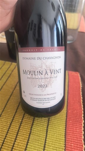 Beaujolais Moulin-à-vent Domaine Chavagnon 2023