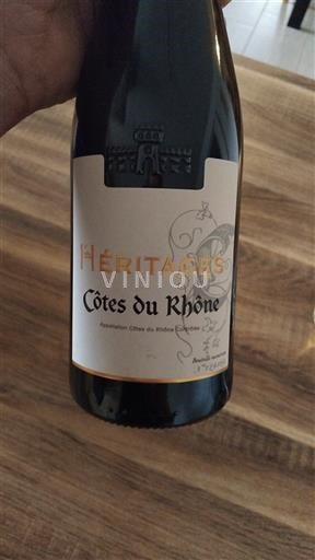 Thung lũng Rhône Côtes-du-rhône Héritages 2024