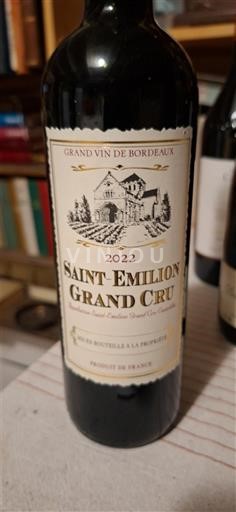 Bordeaux Saint-Émilion Grand Cru Grand Cru Saint-Émilion 2022