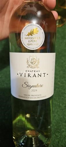 Provence Coteaux de Aix-en-Provence Château Virant Signature 2024
