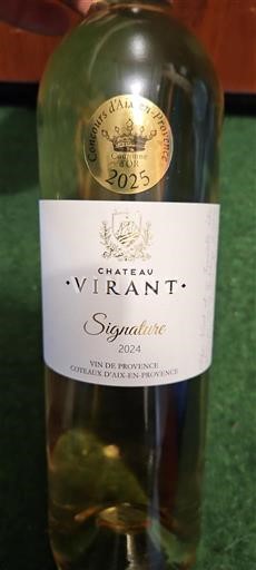 Provence Coteaux de Aix-en-Provence Château Virant Signature 2024