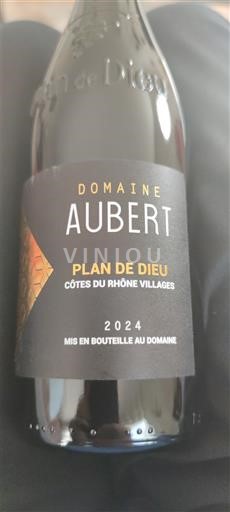 Valle del Ródano Côtes del Ródano Pueblos Domaine Aubert Plan de Dieu 2024