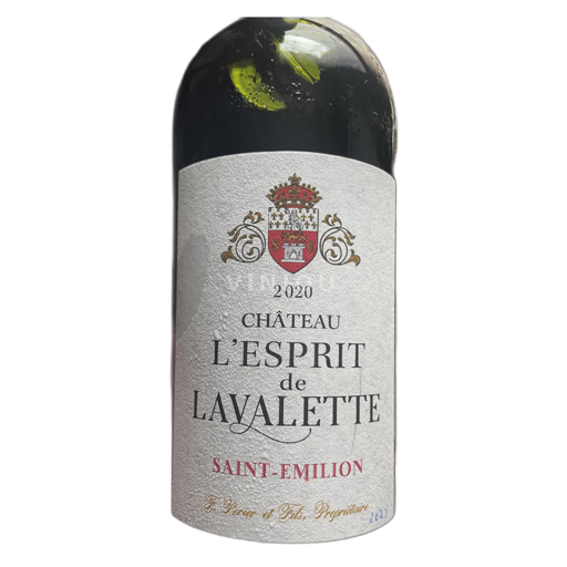 Bordeaux Saint-Émilion Château L'Esprit de Lavalette 2020