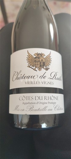 Thung lũng Rhône Côtes-du-rhône Château Ruth Vieilles Vignes 2024