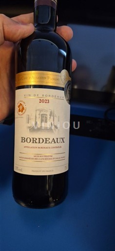 Bordeaux La Cave Augustin Florent 2023