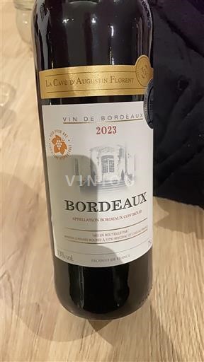 Bordeaux La Cave Augustin Florent 2023