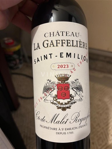 Bordeaux Saint-Émilion Grand Cru Château La Gaffelière 2023