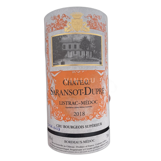 Bordeaux Listrac-Médoc Chateau Saransot-Dupre 2018