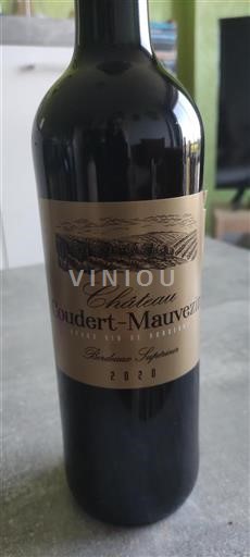 Bordeaux Bordeaux Supérieur Château Coudert-Mauvezin 2020