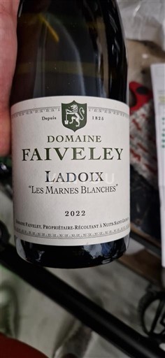 Bourgogne Ladoix Domaine Faiveley Les Marnes Blanches 2022