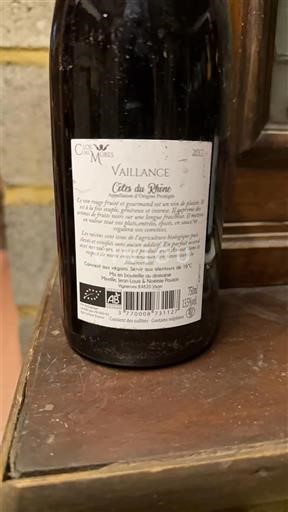 Vale do Ródano Côtes-do-Ródano Clos des Miran Vaillance 2022