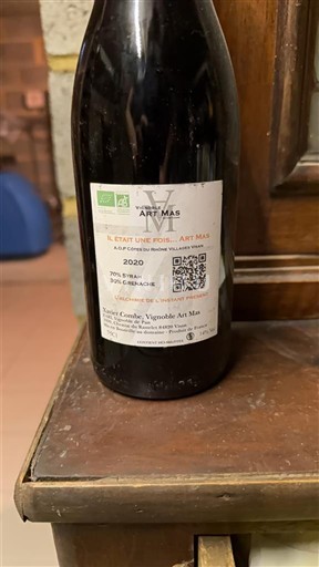 Languedoc Cabardès Vignoble Art Mas Il était une fois... Art Mas 2020