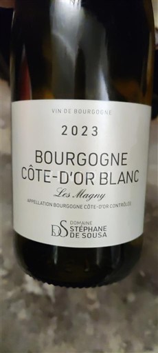 Burgundi Määrittelemätön Domaine Stéphane de Sousa Les Magny 2023