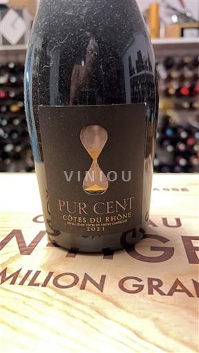 Thung lũng Rhône Côtes-du-rhône Pur Cent 2021