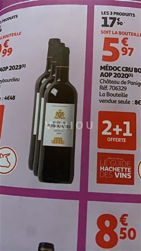 Bordeaux Médoc Château Peybourdieu 2023