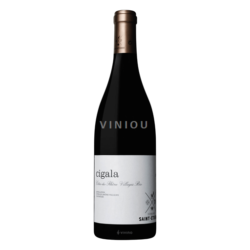 Vallée du Rhône Côtes-du-rhône-villages Domaine Saint Etienne Cigala 2019