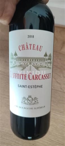Bordeaux Saint-Estèphe Château Laffitte Carcasset Cru Bourgeois Supérieur 2018