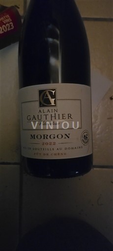 Beaujolais Morgon Alain Gauthier 2022