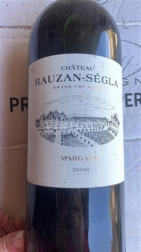 Bordeaux Margaux Château Rauzan-Ségla 2006