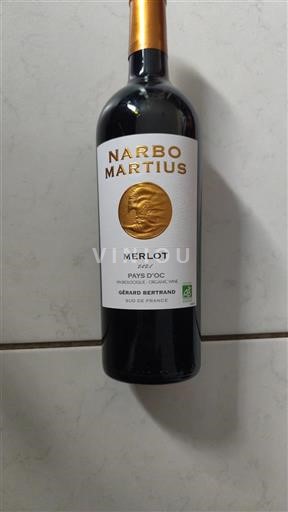 Languedoc ja Roussillon Pays d'Oc Gérard Bertrand Narbo Martius 2021