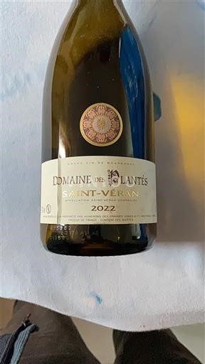 Bourgogne Saint-Véran Domaine des Plantés 2022