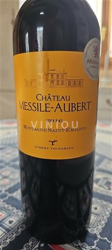 Bordeaux Montagne-saint-émilion Château Messile-Aubert 2016