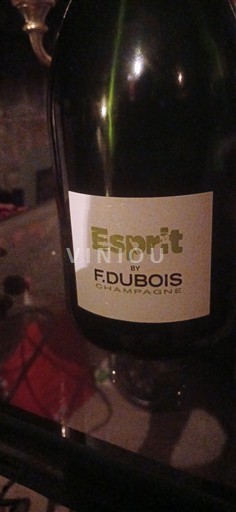 Champanhe F. Dubois Esprit Não Sazonado