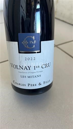 Burgundi Määrittelemätön Premier Cru Charles Père & Fille Les Mitans 2022
