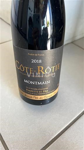 Rhône Valley Côte-Rôtie Paupette et Fils Montmain 2018