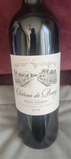Bordeaux Pessac-Léognan Château Domy 2018