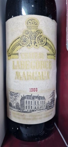 Bordeaux Margaux Château Labégorce 1988