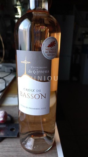 Провинс Кот де Прованс Vignerons de Correns Croix de Basson 2024