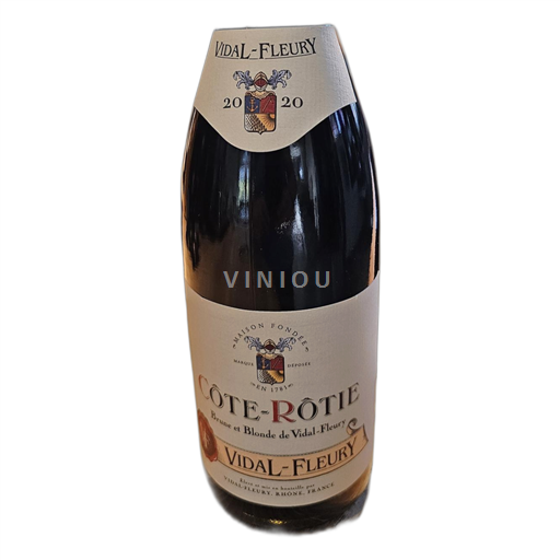 Rhônen laakso Côte-rôtie Vidal-Fleury Brune et Blonde de Vidal-Fleury 2020