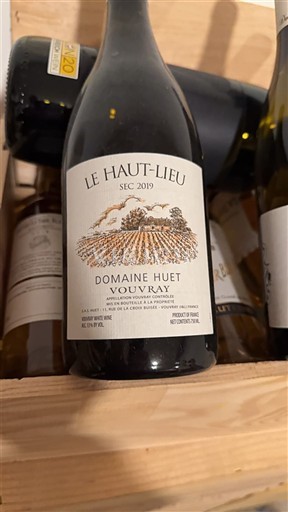 Loire Valley Vouvray Domaine Huet Le Haut-Lieu 2019