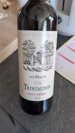 Bordeaux Haut-Médoc Trintaudon Les Hauts de Trintaudon 2023
