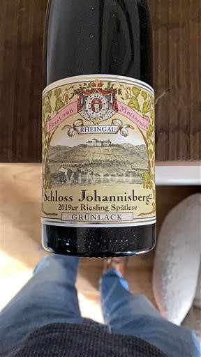 Rheingau Schloss Johannisberg Grunlack 2019