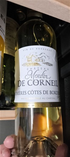 Bordeaux Premières Côtes de Bordeaux Château Moulin de Corneil 2022