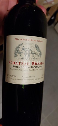 Bordeaux Puisseguin-saint-émilion Château Branda 2012