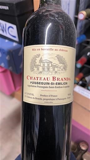 Bordéus Puisseguin-saint-émilion Château Branda 2012