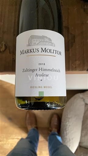 Moseldalen Mosel Markus Molitor Zeltinger Himmelreich Auslese 2018