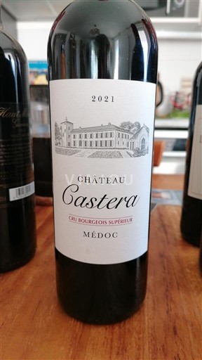 Bordeaux Médoc Cru Bourgeois Supérieur Château Castera 2021