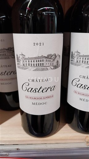 Bordeaux Médoc Cru Bourgeois Supérieur Château Castera 2021