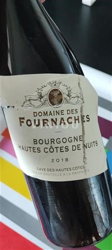 Burgundi Määrittelemätön Domaine Des Fournaches 2018